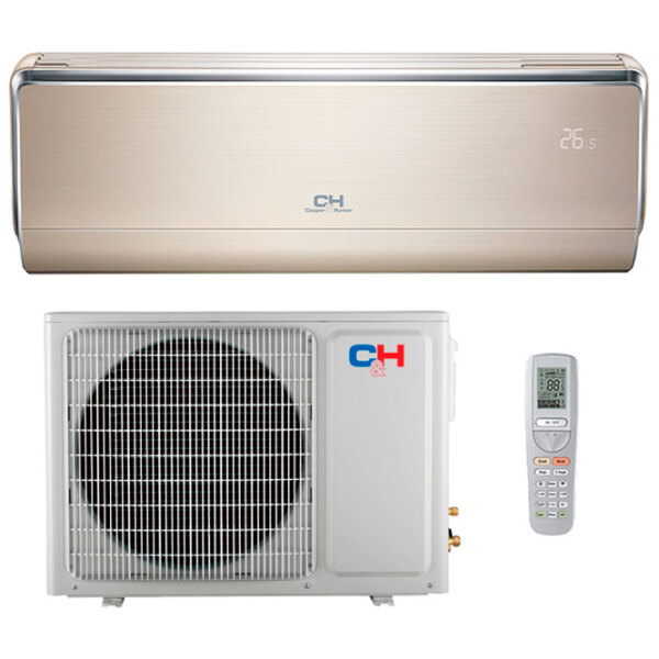 Aparat de aer condiționat Cooper&Hunter CH-S09FTXHV-B-NG Vip Gold 30 m² | 9000 BTU | Gold photo 3