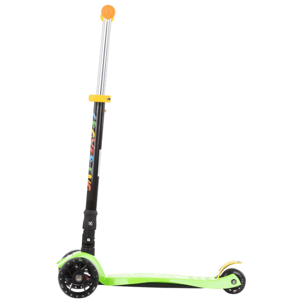 Trotinetă pentru copii cu trei roți Chipolino Croxer Evo (3800931044558) Green 3 ani, 50 kg, Din plastic photo 2