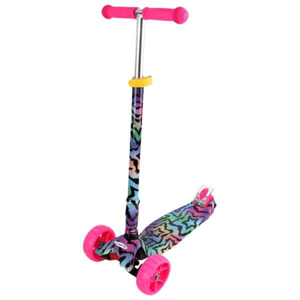 Trotinetă pentru copii cu trei roți Chipolino Croxer Evo (3800931037833) Pink 3 ani, 50 kg, Din plastic photo 1