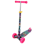 Детский трёхколёсный самокат Chipolino Croxer Evo (3800931037833) Розовый 3 года, 50 кг, Пластиковые
