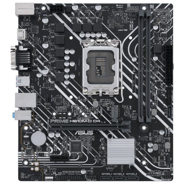 Материнская плата Asus PRIME H610M-D D4 mATX  photo 1