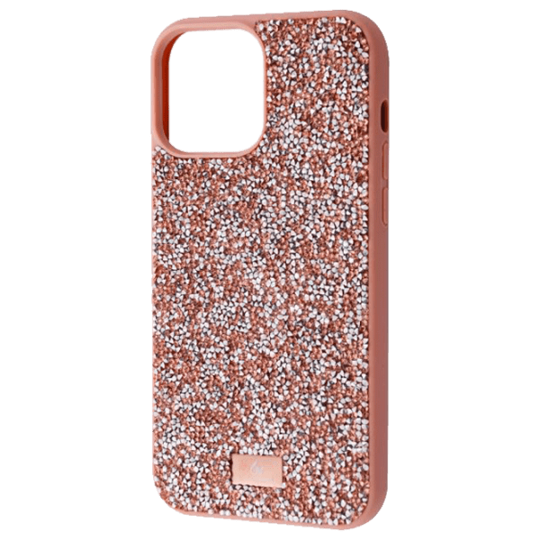 Чехол для смартфона Apple iPhone 13 (Rock Diamond) Золотой Розовый Bling World, TPU, Back photo 1