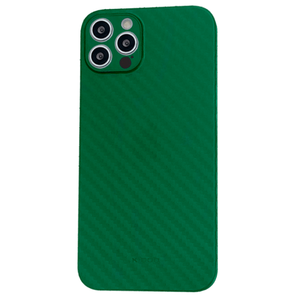 Husă pentru smartphone Apple iPhone 13 Pro (Air Carbon) Carbon Green K-Doo, TPU, Back photo 1