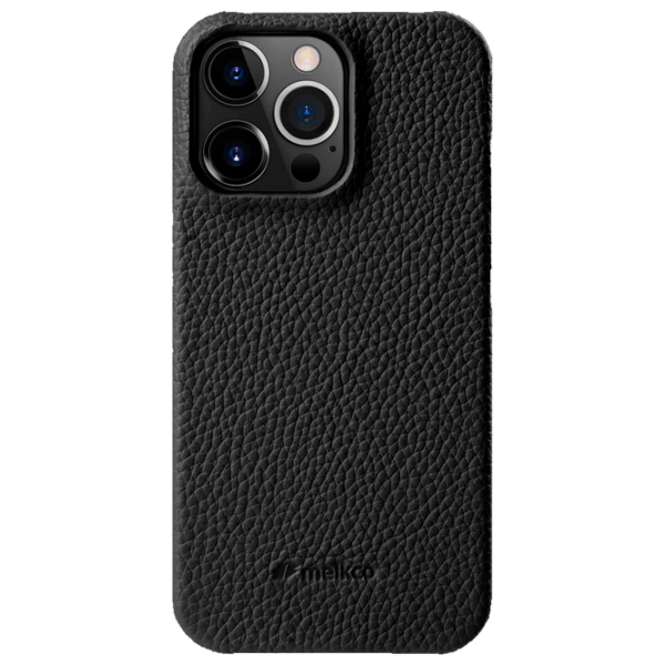 Чехол для смартфона Apple iPhone 13 Pro (Leather) Черный Melkco, Кожа, Back photo 1