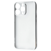 Husă pentru smartphone Apple iPhone 13 Pro Max (Natural Color) Transparent Silver SULADA, TPU, Back