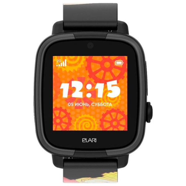 Ceas pentru copii Elari FixiTime Fun Black 1.4", 128 x 128 photo 3