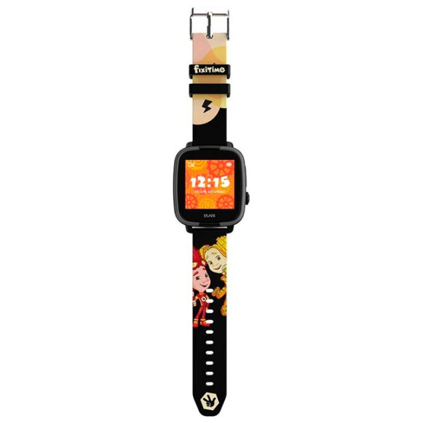 Ceas pentru copii Elari FixiTime Fun Black 1.4", 128 x 128 photo 5