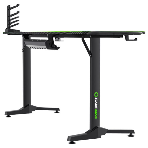 Masă gaming Gamemax Gaming Desk D140-Carbon RGB Black  photo 6