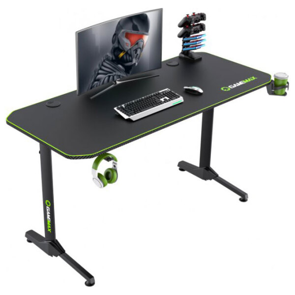 Masă gaming Gamemax Gaming Desk D140-Carbon Black  photo 6