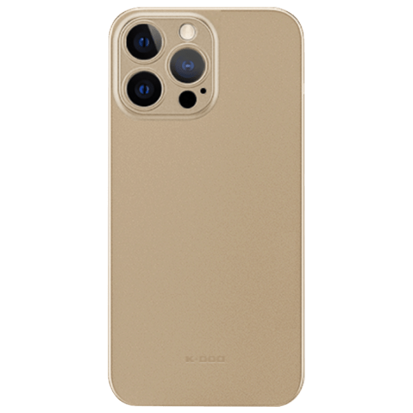 Чехол для смартфона Apple iPhone 13 Pro Max (Air Skin) Золотой K-Doo, TPU, Back photo 1