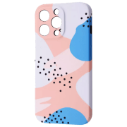 Чехол для смартфона Apple iPhone 13 Pro (NEON X LUXO) Синий Розовый WAVE, TPU, Back