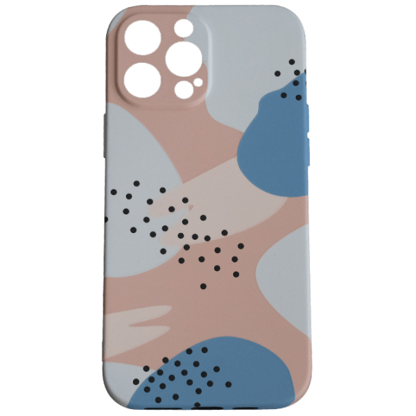 Husă pentru smartphone Apple iPhone 13 Pro Max (NEON X LUXO) Blue Pink WAVE, TPU, Back photo 1