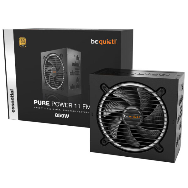 Sursa de alimentare Be quiet! PURE POWER 11 FM 850 W Black  photo 4