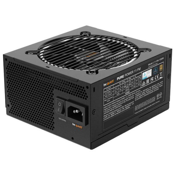 Sursa de alimentare Be quiet! PURE POWER 11 FM 1000 W Black  photo 2