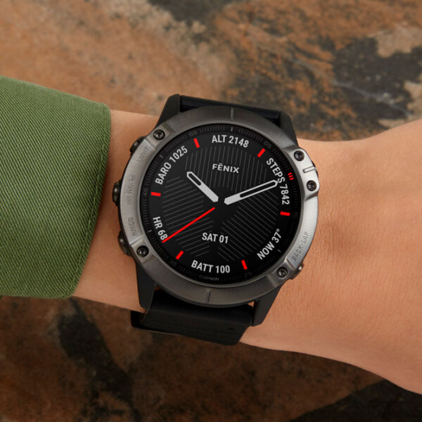 Умные часы Garmin Fenix 6x Pro Серый 1.4" | 51 мм | Полимер/Силикон
| 010-02157-11 photo 7