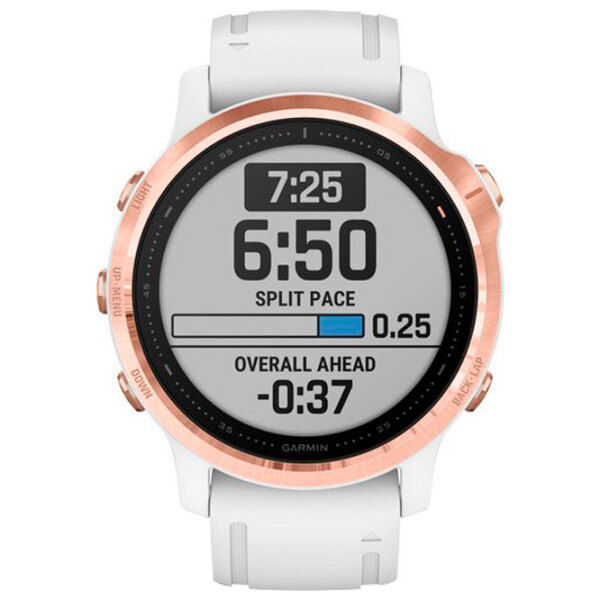 Умные часы Garmin Fenix 6s Pro Розовый 1.2" | 30.4 мм | Нержавеющая сталь/Силикон
| 010-02159-11 photo 2