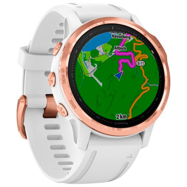Умные часы Garmin Fenix 6s Pro Розовый 1.2" | 30.4 мм | Нержавеющая сталь/Силикон
| 010-02159-11 photo 3