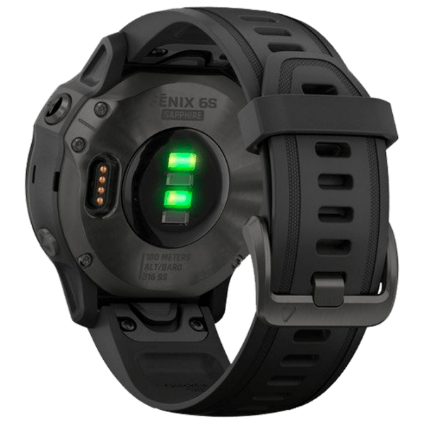 Умные часы Garmin Fenix 6s Pro Углеродно серый 1.2" | 30.4 мм | Титан / DLC/Силикон
| 010-02159-25 photo 5