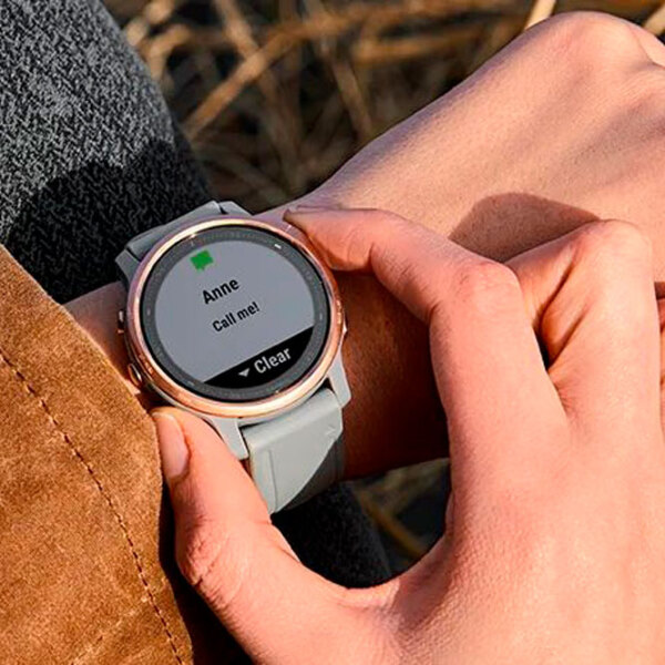 Ceas inteligent Garmin Fenix 6S White 1.2" | 30.4 mm | Oțel inoxidabil/Silicon
| 010-02159-00 photo 6