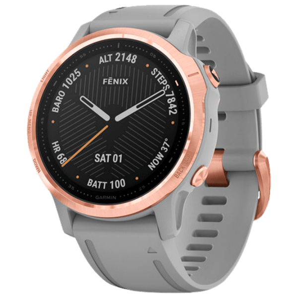 Умные часы Garmin Fenix 6s Pro Розовый 1.2" | 30.4 мм | Нержавеющая сталь/Силикон
| 010-02159-21 photo 1