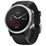 Умные часы Garmin Fenix 6S Серебряный 1.2" | 30.4 мм | Нержавеющая сталь/Силикон
| 010-02159-01