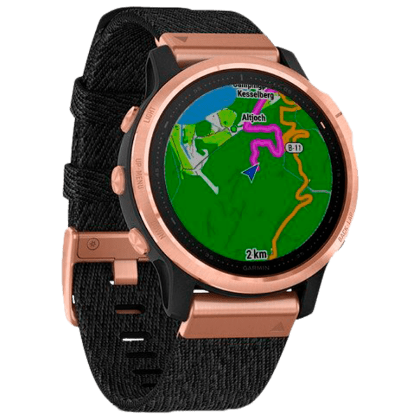 Ceas inteligent Garmin Fenix 6s Pro Pink 1.2" | 30.4 mm | Oțel inoxidabil/Textil
| 010-02159-37 photo 3