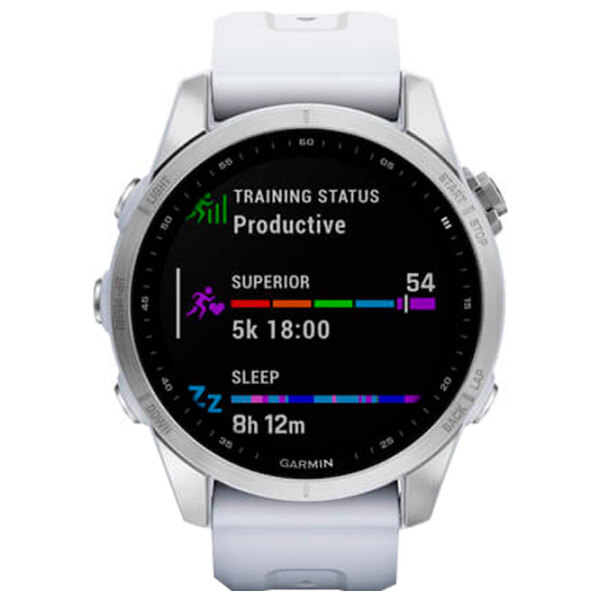 Ceas inteligent Garmin Fenix 7s Silver 1.3" | 33 mm | Oțel inoxidabil/Silicon
| 010-02539-03 photo 2