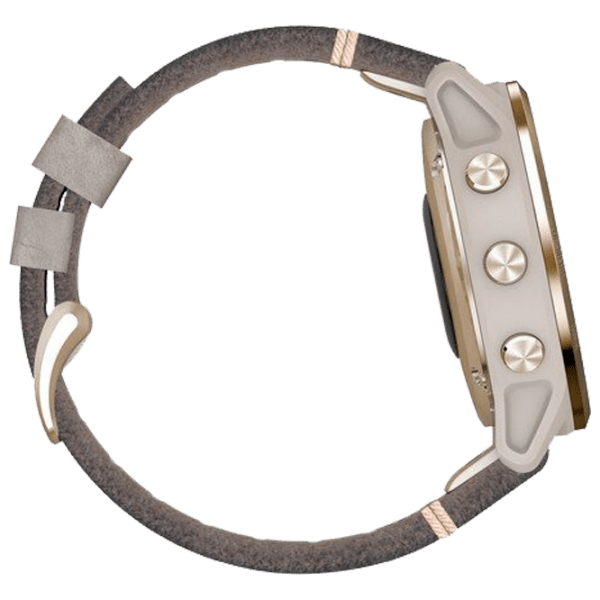 Умные часы Garmin Fenix 6s Pro Светло золотистый 1.2" | 30.4 мм | Нержавеющая сталь/Кожа
| 010-02159-40 photo 4