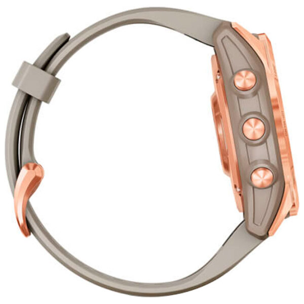 Ceas inteligent Garmin Fenix 7s Solar Rose Gold 1.3" | 33 mm | Oțel inoxidabil/Silicon
| 010-02539-11 photo 4