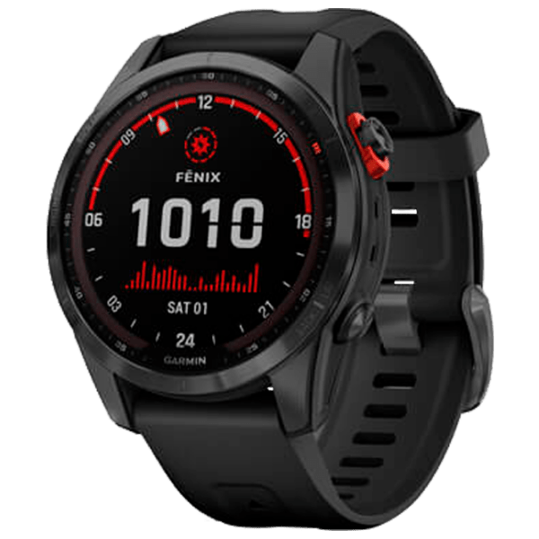 Ceas inteligent Garmin Fenix 7s Solar Black 1.3" | 33 mm | Oțel inoxidabil/Silicon
| 010-02539-13 photo 1