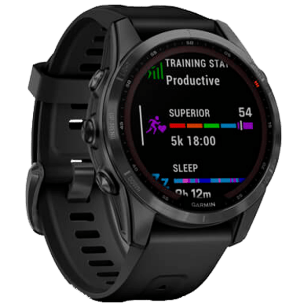 Ceas inteligent Garmin Fenix 7s Solar Black 1.3" | 33 mm | Oțel inoxidabil/Silicon
| 010-02539-13 photo 3