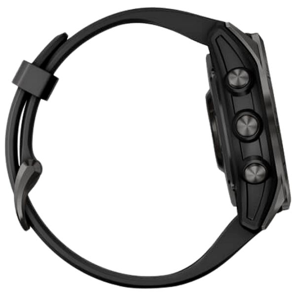 Ceas inteligent Garmin Fenix 7s Sapphire Solar Carbon Grey 1.3" | 33 mm | Titan/Silicon
| 010-02539-25 photo 4