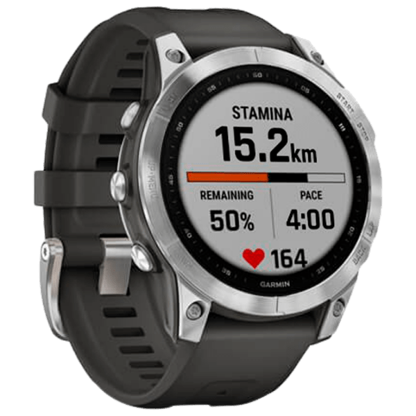 Ceas inteligent Garmin Fenix 7 Silver 1.3" | 33 mm | Titan/Silicon
| 010-02540-01 photo 3