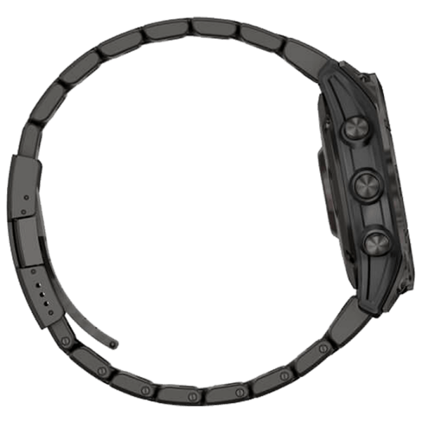 Ceas inteligent Garmin Fenix 7 Sapphire Solar Carbon Grey 1.3" | 33 mm | Titan / DLC/Titan
| 010-02540-39 photo 4