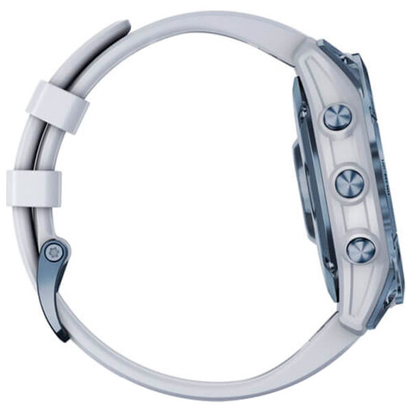Ceas inteligent Garmin Fenix 7 Sapphire Solar Blue 1.3" | 33 mm | Titan / DLC/Silicon
| 010-02540-25 photo 4