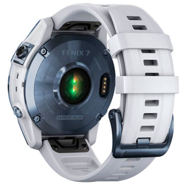 Ceas inteligent Garmin Fenix 7 Sapphire Solar Blue 1.3" | 33 mm | Titan / DLC/Silicon
| 010-02540-25 photo 5