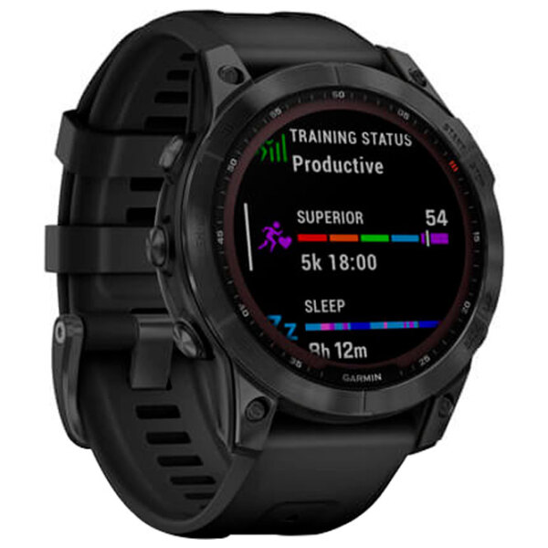 Ceas inteligent Garmin Fenix 7X Solar Gray 1.3" | 33 mm | Oțel inoxidabil/Silicon
| 010-02541-01 photo 3