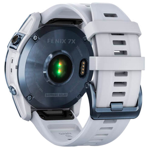 Ceas inteligent Garmin Fenix 7X Sapphire Solar Blue 1.3" | 33 mm | Titan / DLC/Silicon
| 010-02541-15 photo 5