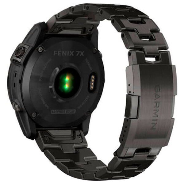 Ceas inteligent Garmin Fenix 7X Sapphire Solar Carbon Grey 1.3" | 33 mm | Titan / DLC/Titan
| 010-02541-27 photo 5
