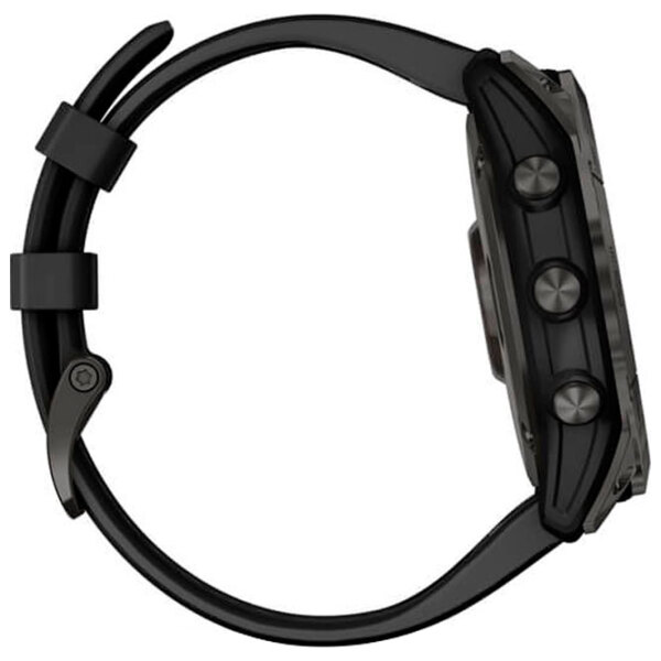Ceas inteligent Garmin Fenix 7X Sapphire Solar Carbon Grey 1.3" | 33 mm | Titan / DLC/Silicon
| 010-02541-11 photo 4