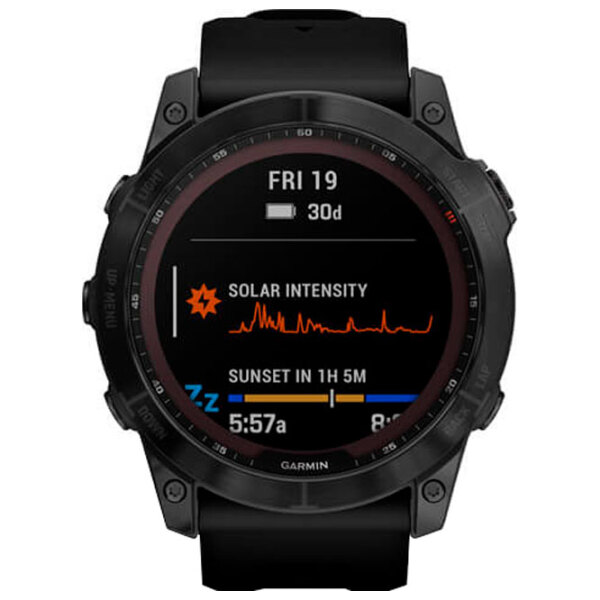 Умные часы Garmin Fenix 7X Sapphire Solar Черный 1.3" | 33 мм | Титан / DLC/Силикон
| 010-02541-23 photo 2