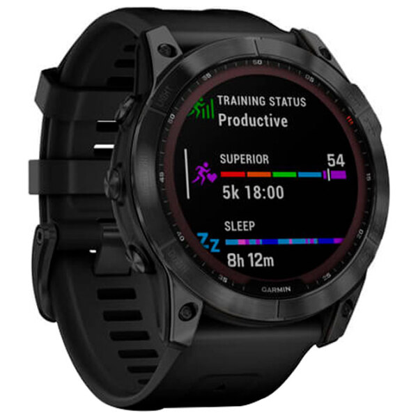 Умные часы Garmin Fenix 7X Sapphire Solar Черный 1.3" | 33 мм | Титан / DLC/Силикон
| 010-02541-23 photo 3