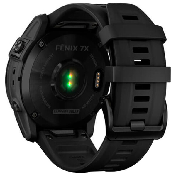 Умные часы Garmin Fenix 7X Sapphire Solar Черный 1.3" | 33 мм | Титан / DLC/Силикон
| 010-02541-23 photo 5
