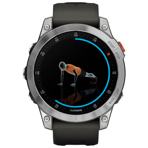 Умные часы Garmin Epix Pro (Gen 2) Серый 1.3" | 33 мм | Нержавеющая сталь/Силикон
| 010-02582-01 photo 2