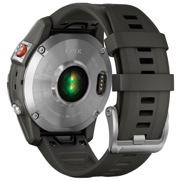 Умные часы Garmin Epix Pro (Gen 2) Серый 1.3" | 33 мм | Нержавеющая сталь/Силикон
| 010-02582-01 photo 7