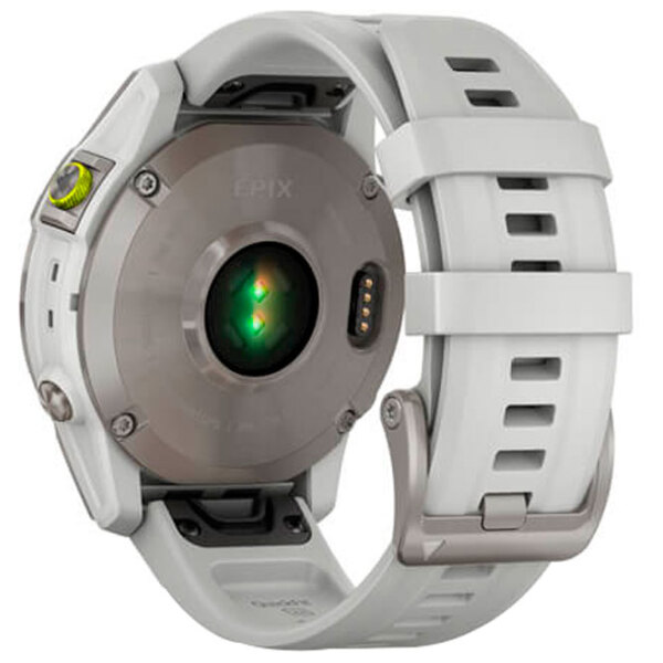 Ceas inteligent Garmin Epix (Gen 2) White 1.3" | 33 mm | Titan/Silicon
| 010-02582-21 photo 5