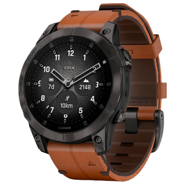 Ceas inteligent Garmin Epix (Gen 2) Carbon Grey 1.3" | 33 mm | Titan / DLC/Silicon
| 010-02582-30 photo 1