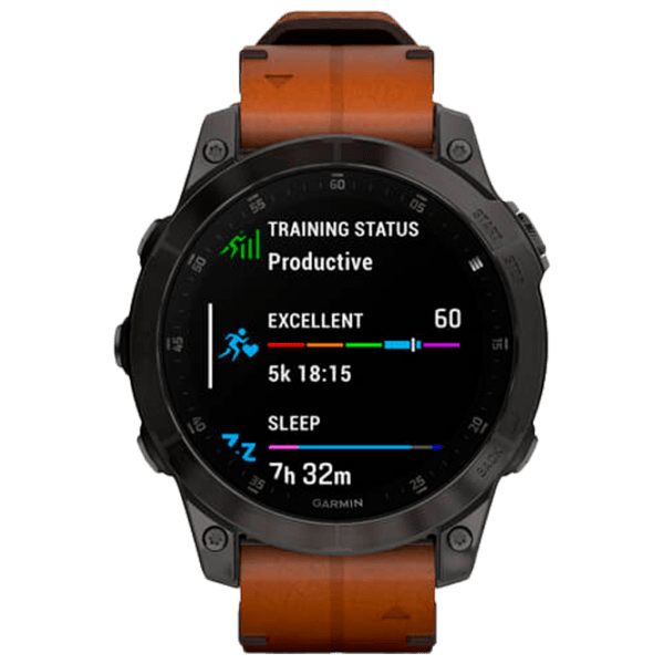 Ceas inteligent Garmin Epix (Gen 2) Carbon Grey 1.3" | 33 mm | Titan / DLC/Silicon
| 010-02582-30 photo 2