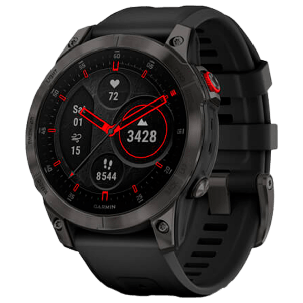 Ceas inteligent Garmin Epix (Gen 2) Black 1.3" | 33 mm | Titan / DLC/Silicon
| 010-02582-11 photo 1