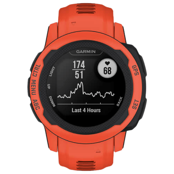 Ceas inteligent Garmin Instinct 2S Poppy 0.79" | 40mm | Polimer/Silicon
| 010-02563-06 photo 2